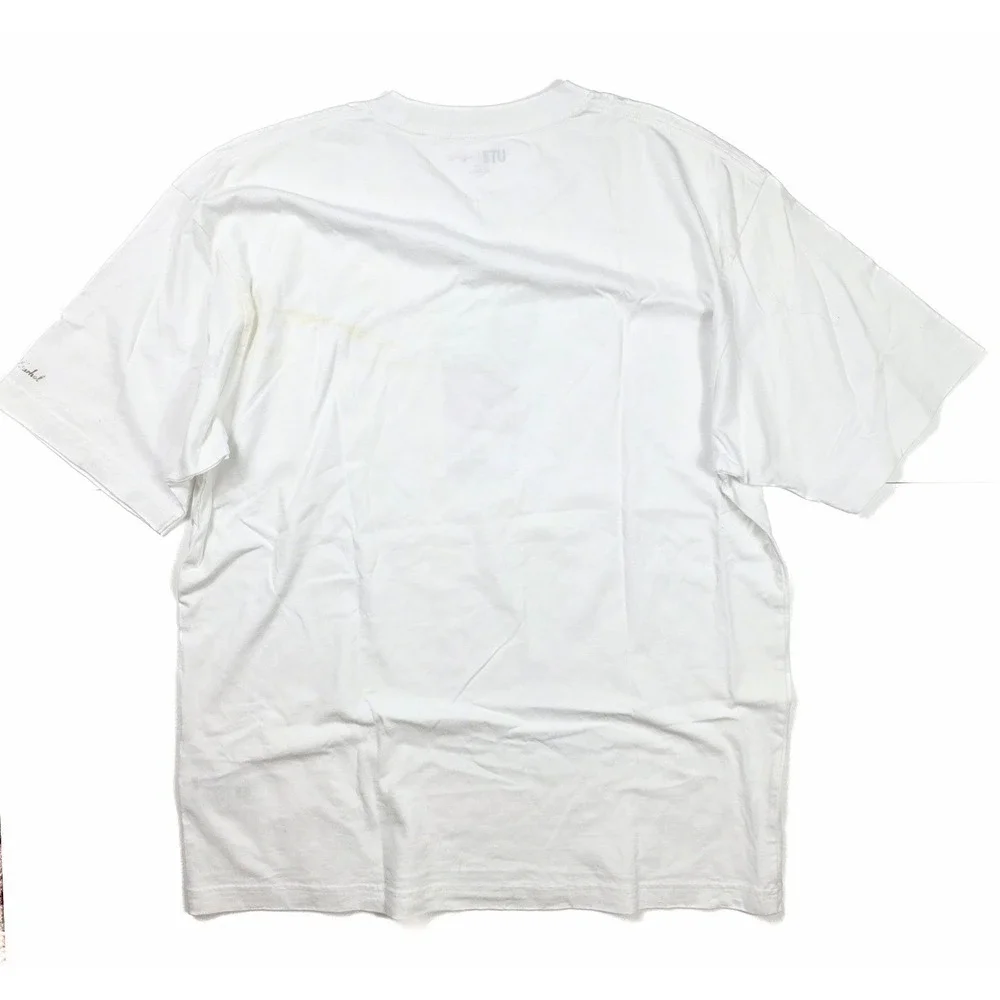 UNIQLO Andy Warhol NY POP ART Campbell Soup Short Sleeve Shirt Men's Size Large - Picture 2 of 6